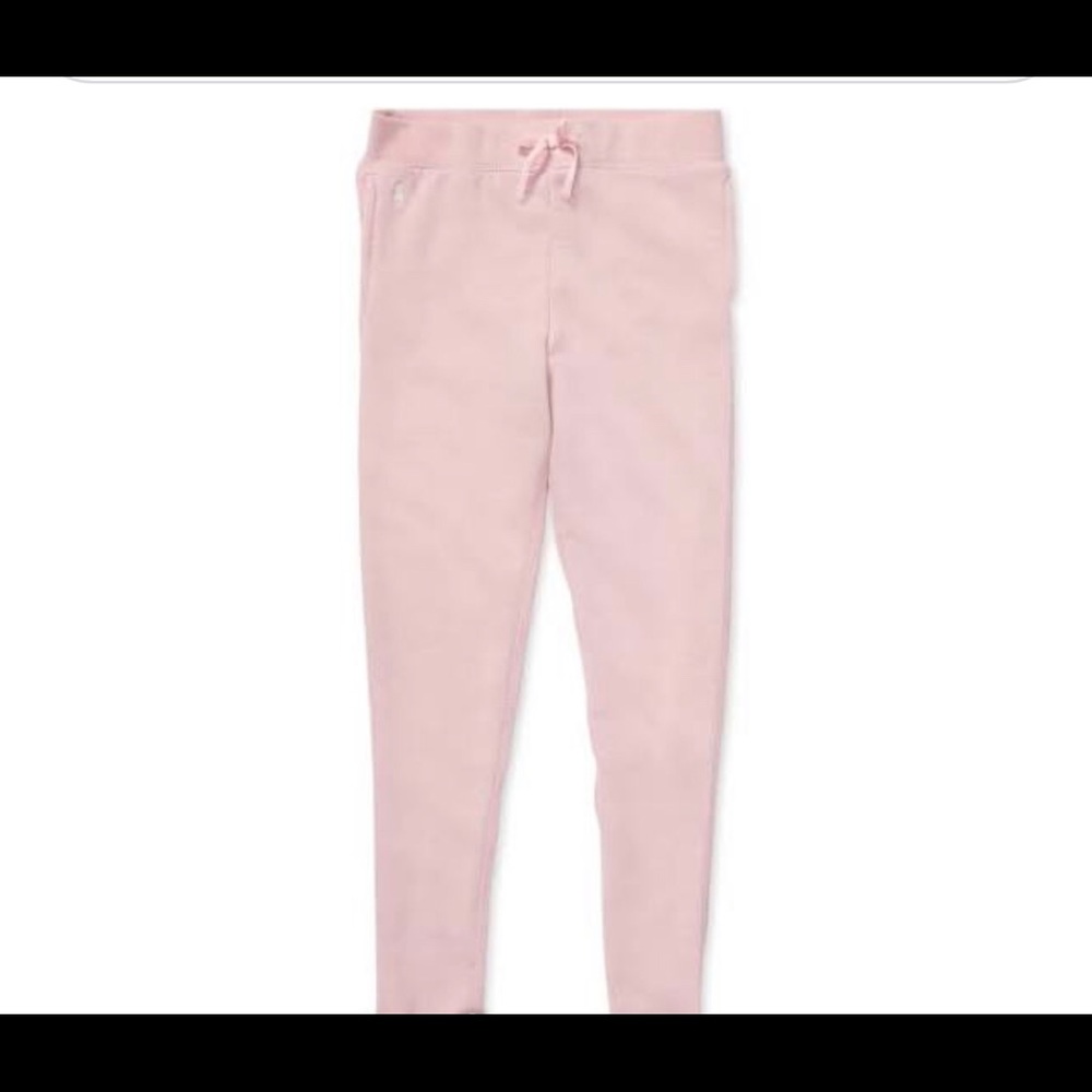 pink polo sweat pants